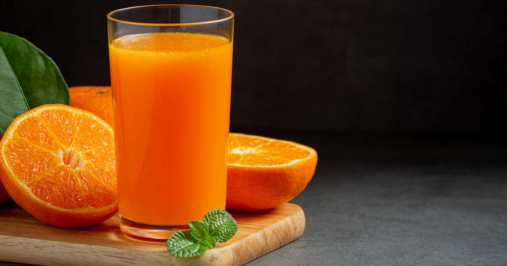 Orange Juice as a home remedies for mouth ulcers
